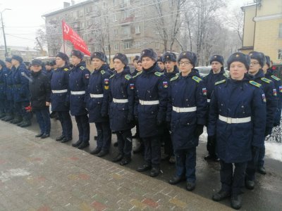 торжественный митинг к 80-летию со дня окончания Сталининградской битвы.